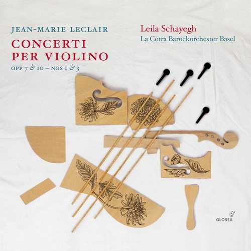 Schayegh: Leclair - Violin Concertos op.7,10 no.1,3 (24/96 FLAC)