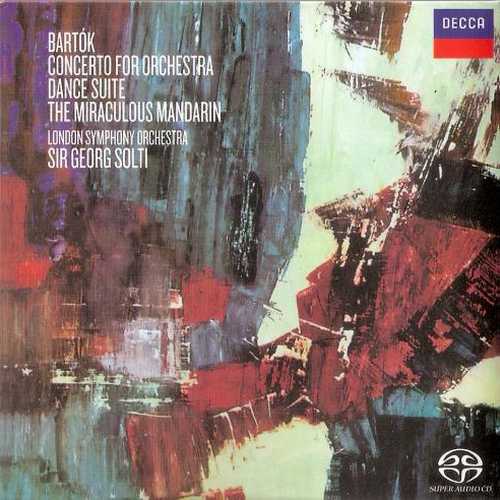 Solti: Bartok - Concerto for Orchestra, Dance Suite, The Miraculous Mandarin (SACD)