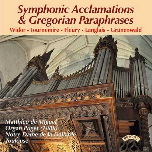 Matthieu de Miguel: Symphonic Acclamations & Gregorian Paraphrases (24/44 FLAC)