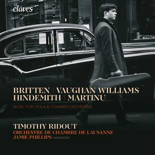 Timothy Ridout - Music for Viola & Chamber Orchestra (24/96 FLAC)