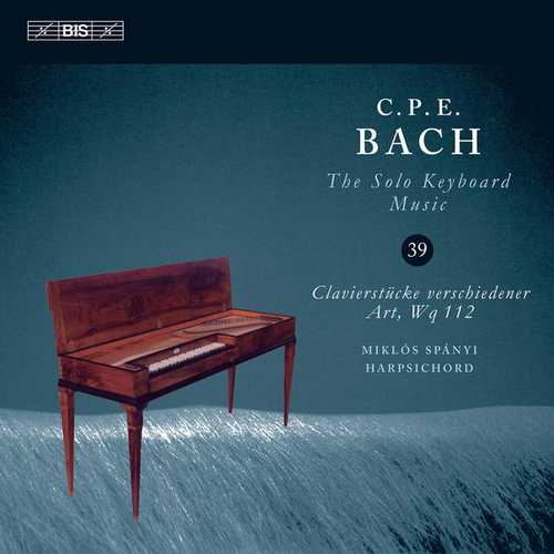 C.P.E. Bach - The Solo Keyboard Music vol.39 (24/96 FLAC)