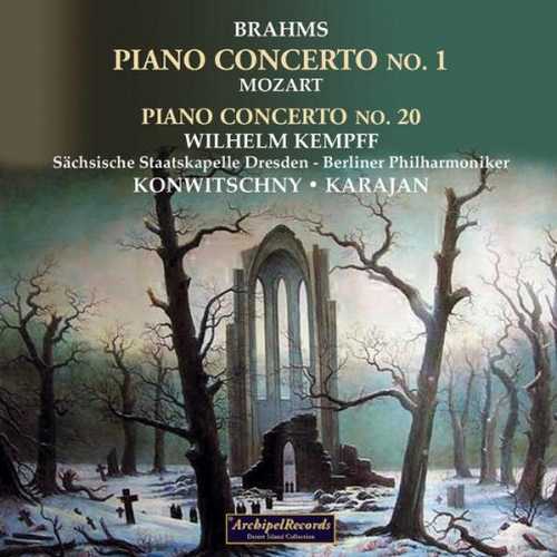 Kempff: Brahms - Piano Concerto no.1, Mozart - Piano Concerto no.20 (FLAC)