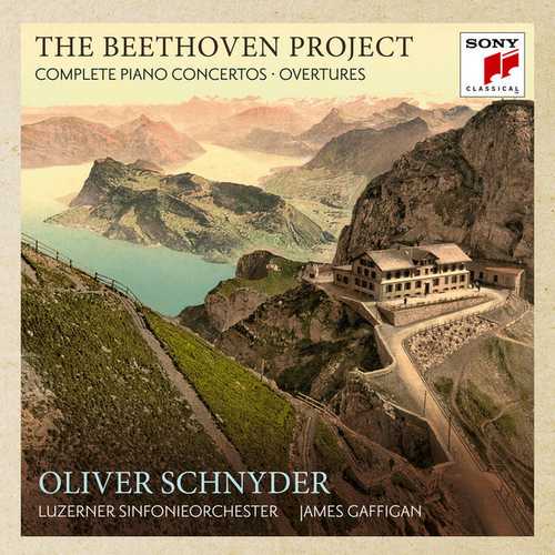 Schnyder, Gaffigan: The Beethoven Project - Complete Piano Concertos, Overtures (24/96 FLAC)