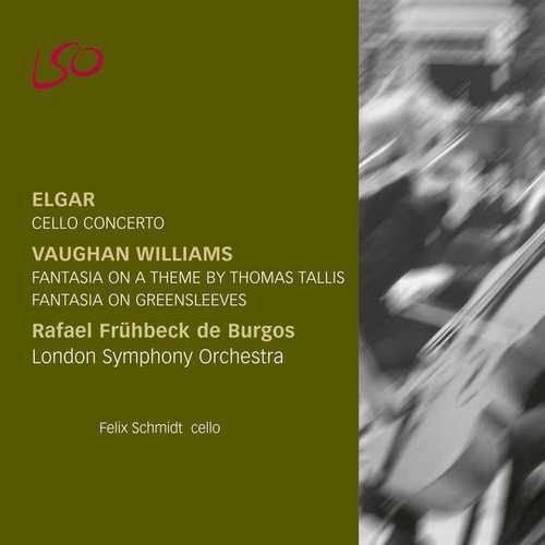 Schmidt, Burgos: Elgar - Cello Concerto, Vaughan Williams - Fantasias (FLAC)