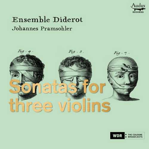 Ensemble Diderot: Sonatas for Three Violins (24/48 FLAC)