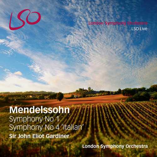 Gardiner: Mendelssohn - Symphony no.1, Symphony no.4 "Italian" (24/96 FLAC)