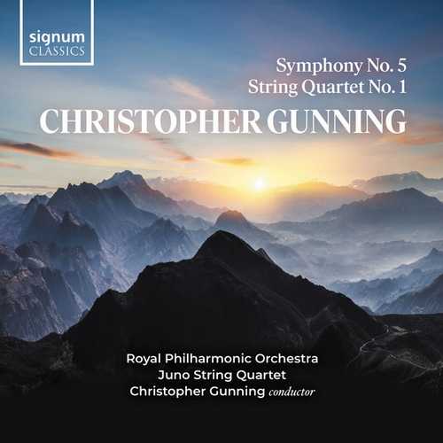 Christopher Gunning - Symphony no.5, String Quartet no.1 (FLAC)