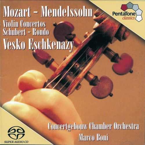Eschkenazy, Boni: Mozart - Violin Concerto no.5. Mendelssohn - Violin Concerto (24/96 FLAC)