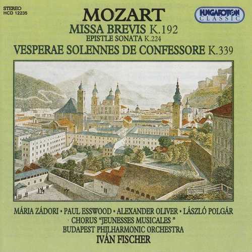 Zádori: Mozart - Missa Brevis, Epistle Sonata, Vesperae Solennes de Confessore (FLAC)