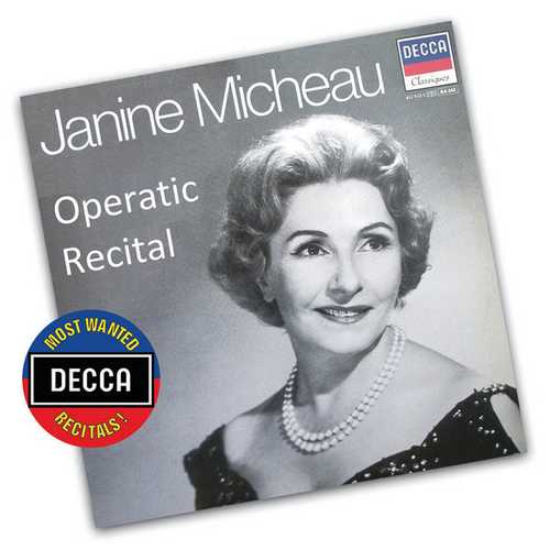 Janine Micheau - Operatic Recital (FLAC)