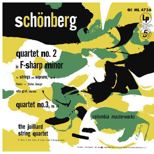 Juilliard String Quartet: Schoenberg - String Quartet no.2 & 3. Remastered (24/192 FLAC)