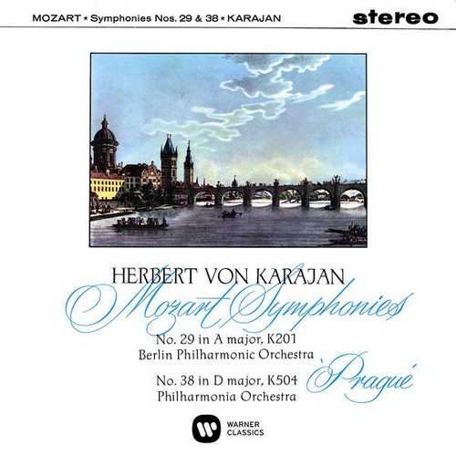Karajan: Mozart - Symphonies no.29 & 38 (24/96 FLAC)