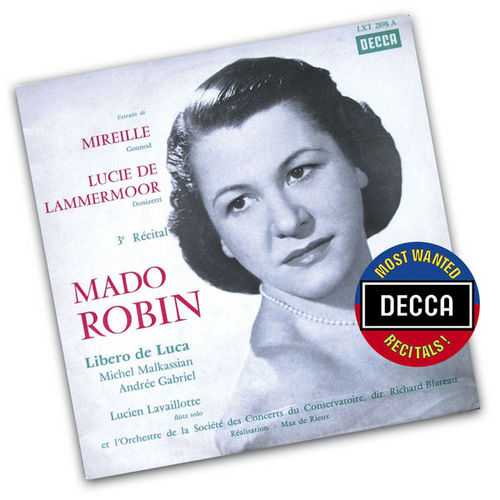 Mado Robin: Extracts from Mireille & Lucia Di Lammermoor (FLAC)
