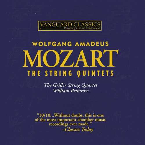 Primrose: Mozart - Complete String Quintets (FLAC)