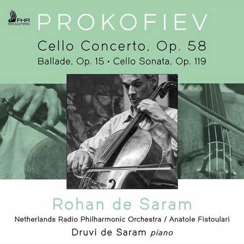 Saram: Andante from Cello Concerto op.58, Ballade, Cello Sonata op.119 (24/96 FLAC)