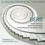 Tilson Thomas: Berg - Violin Concerto, Seven Early Songs, Three Pieces for Orchestra op.6 (24/192 FLAC)