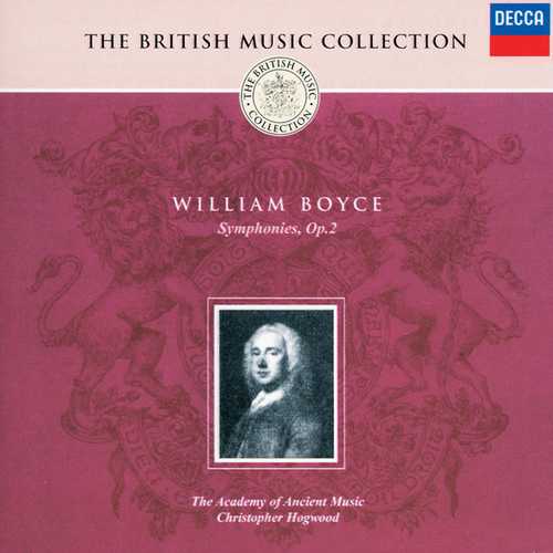 Hogwood: Boyce - Symphonies op.2 (FLAC)