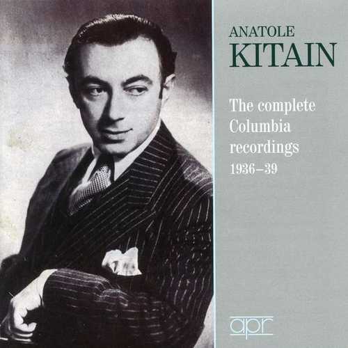 Anatole Kitain: The Complete Columbia Recordings 1936-1939 (FLAC)