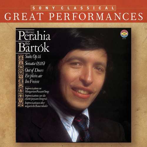 Perahia: Bartók - Suite op.14, Sonata (1926), Out of Doors, Ein Plein air im Freien (FLAC)