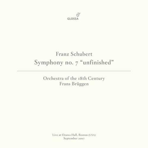 Brüggen: Schubert - Symphony no.8 in B Minor D.759 Unfinished (FLAC)