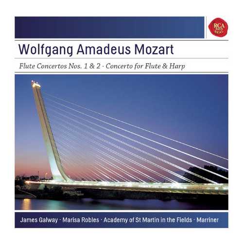 Galway, Robles: Mozart - Concertos for Flute & Harp (FLAC)