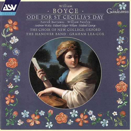 Hanover Band: Boyce - Ode For St. Cecilia's Day (FLAC)