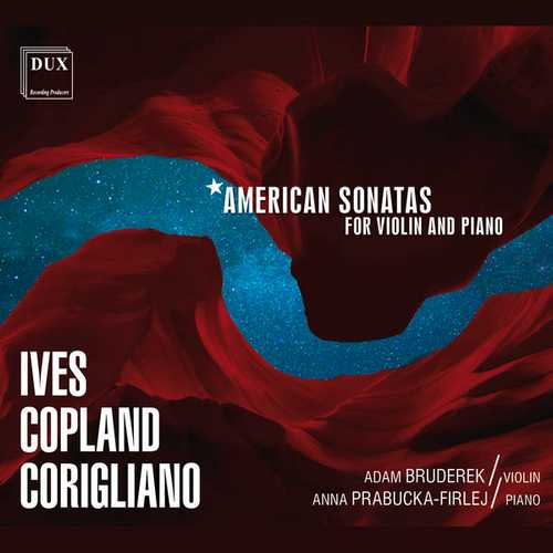 Ives, Copland, Corigliano - American Sonatas for Violin and Piano (FLAC)