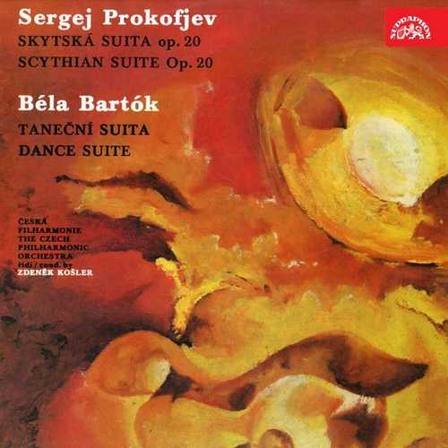 Košler: Prokofiev - Scythian Suite, Bartók - Dance Suite (FLAC)