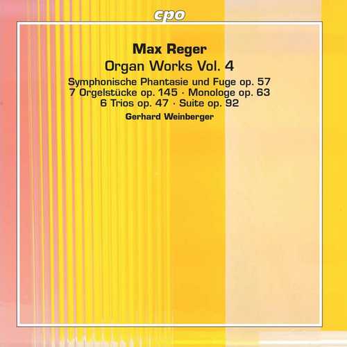 Gerhard Weinberger: Max Reger - Organ Works vol.4 (FLAC)