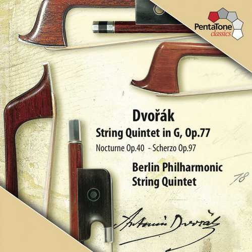 Berlin Philharmonic String Quintet: Dvořák - String Quintet op.77, Nocturne op.40, Scherzo op.97 (24/96 FLAC)