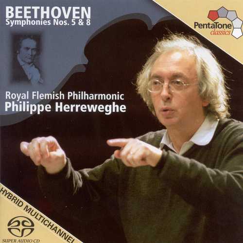 Herreweghe: Beethoven - Symphonies no.5 & 8 (FLAC)