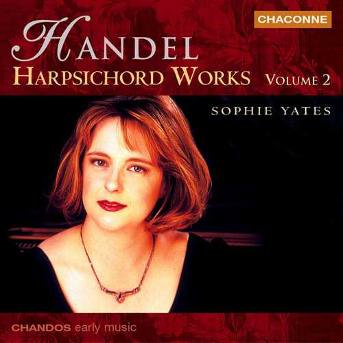 Sophie Yates: Handel - Harpsichord Works vol.2 (FLAC)