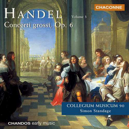 Standage: Handel - Concerti Grossi op.6 vol.3 (FLAC)