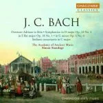 Standage: J.C. Bach - Overture: Adriano in Siria, Symphonies (FLAC)