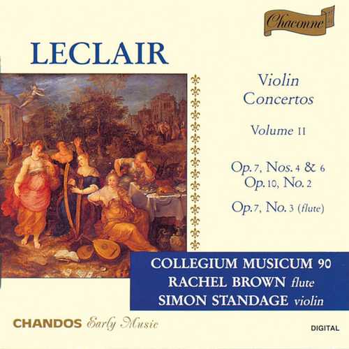Standage: Leclair - Violin Concertos vol.2 (FLAC)