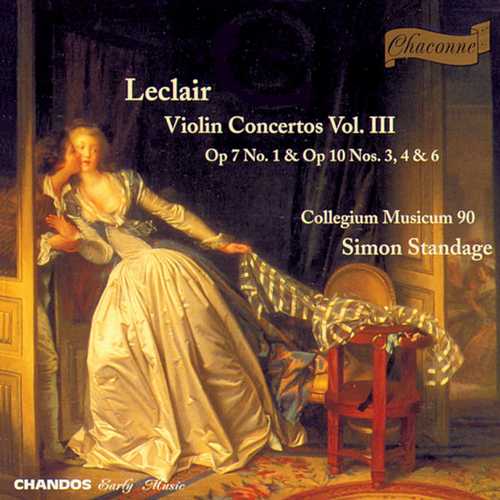 Standage: Leclair - Violin Concertos vol.3 (FLAC)