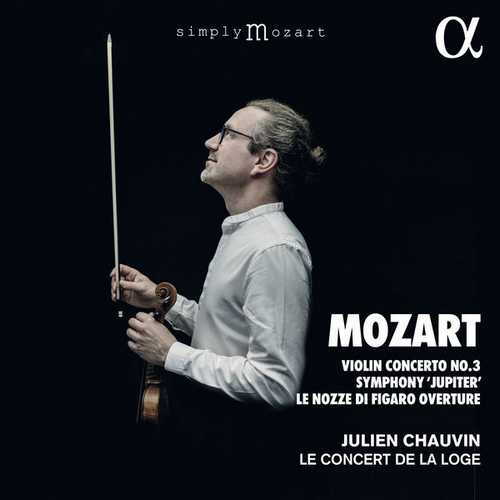 Chauvin: Mozart Violin Concerto no.3, Symphony Jupiter, Le Nozze di Figaro Overture (24/96 FLAC)