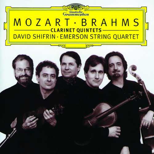 Emerson String Quartet: Brahms & Mozart - Clarinet Quintets (FLAC)