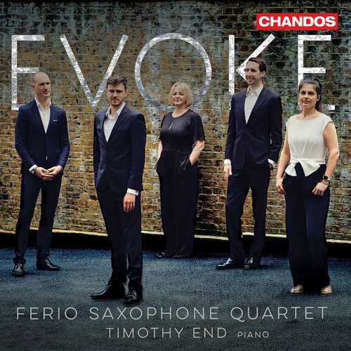 Ferio Saxophone Quartet, Timothy End - Evoke (24/96 FLAC)