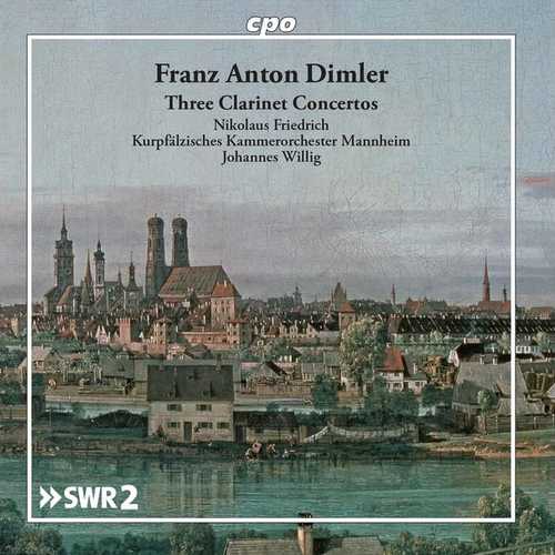 Friedrich, Willig: Dimler - Three Clarinet Concertos (FLAC)