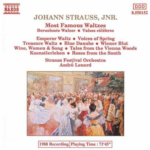 Most Famous Waltzes by Johann Strauss II (FLAC)