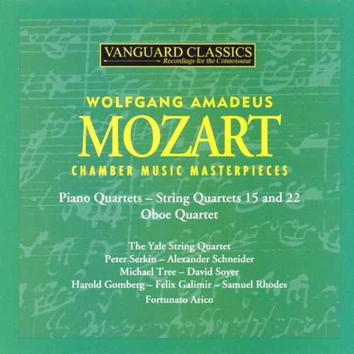 Yale String Quartet: Mozart - Chamber Music Masterpieces (FLAC)