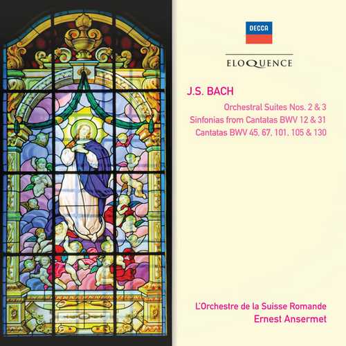 Ansermet: Bach - Orchestral Suites, Cantatas, Sinfonias from Cantatas (FLAC)