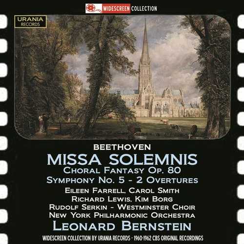 Bernstein: Beethoven - Missa Solemnis, Choral Fantasy, Symphony no.5 (FLAC)