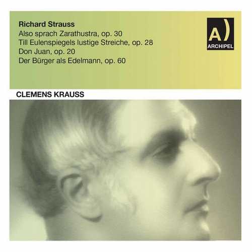 Clemens Krauss conducts Richard Strauss (24/96 FLAC)
