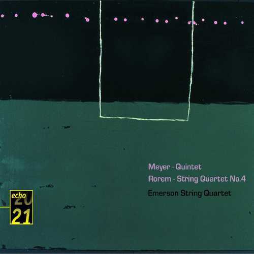 Emerson String Quartet: Meyer - String Quintet; Rorem - String Quartet no.4 (FLAC)