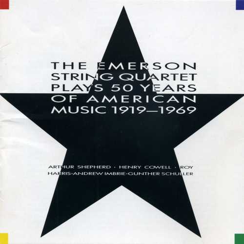 The Emerson String Quartet Plays 50 Years of American Music 1919-1969 (FLAC)