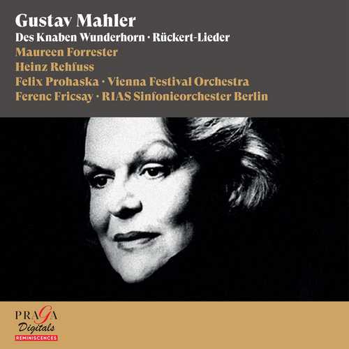 Forrester, Rehfuss: Mahler - Des Knaben Wunderhorn, Rückert-Lieder (24/96 FLAC)