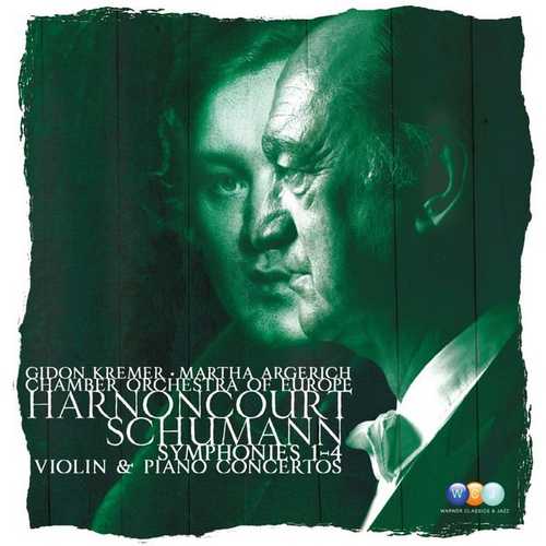 Harnoncourt: Schumann - Symphonies no.1-4, Violin & Piano Concertos (FLAC)