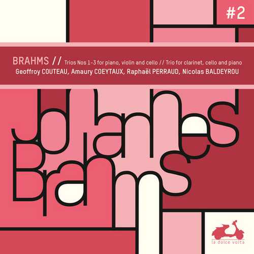 Couteau: Brahms - Piano Trios no.1-3, Trio for Clarinet, Cello and Piano (24/88 FLAC)